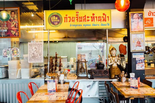Our reviewer praised the vibrant atmosphere at Zaap Thai - like walking into a Bangkok market (Photo: Laura Kate Bradley)