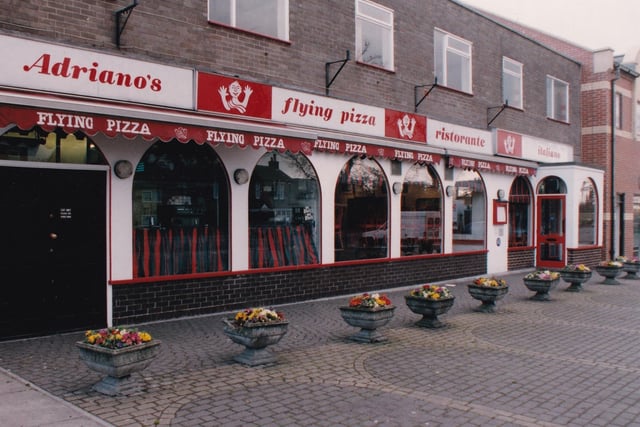 Adriano's Flying Pizza on Street Lane in Roundhay pictured in April 1994.