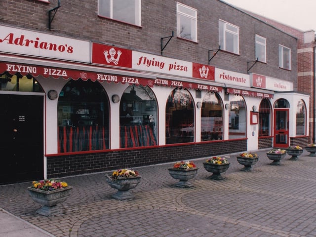 Adriano's Flying Pizza on Street Lane in Roundhay pictured in April 1994.