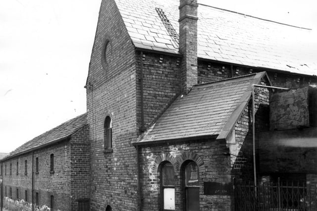 The Malthouse on Cross Kiln Street. The premises extended to other buildings as far as the junction with Malvern Road.