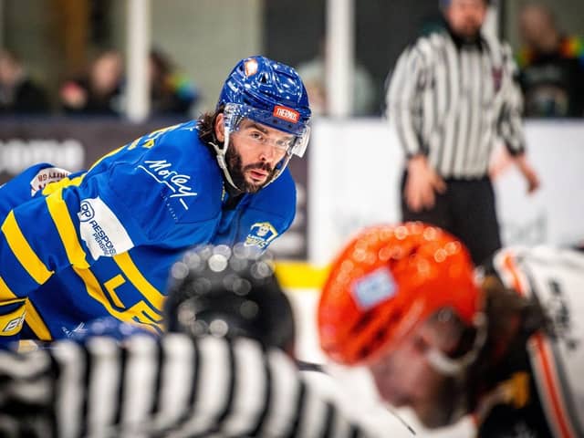 THAT WINNING FEELING: Matt Bissonnette rediscovered his love for the game during a first season at Leeds Knights that yielded a league title and a first-ever National Cup win for the organisation. Picture: Ben gordon/Knights Media