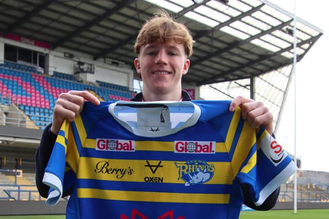 Ned McCormack has joined his younger brother at Headingley. (Photo: Leeds Rhinos)