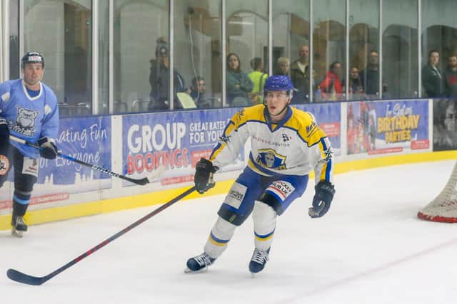 Kieran Brown will be a key player for Leeds Knights once the 2022-23 NIHL National season gets underway. Picture: Andy Bourke/Podium Prints.