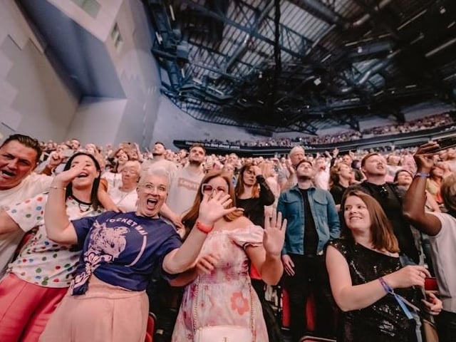 The hits didn't stop, as Sir Elton played classics such as Tiny Dancer, Rocket Man and I Guess That's Why They Call It The Blues to get the show rolling