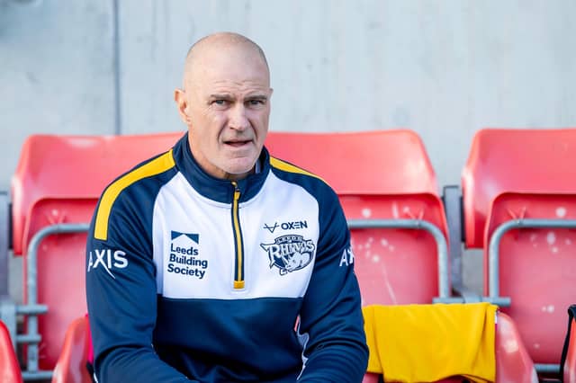 Leeds Rhinos coach Brad Arthur. Picture by Allan McKenzie/SWpix.com.
