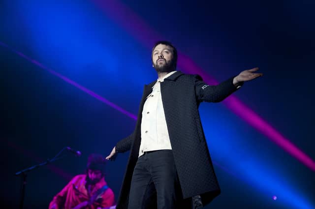 Tom Meighan pictured performing at Leeds Festival, in Bramham Park, in 2017. The former Kasabian singer has announced a UK tour for late 2024 - with dates including Leeds, Glasgow and Newcastle (Credit: Getty Images)