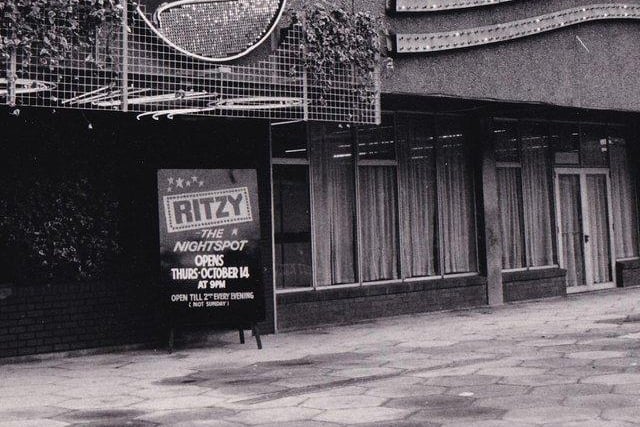 Legendary city centre nightspot Ritzy was a popular draw was featured on music chat show The Hitman and Her.
