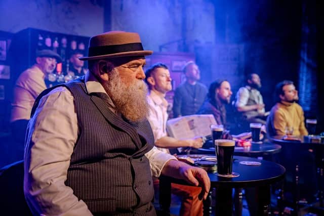 Ged Graham, who is the principal narrator of the Seven Drunken Nights show.