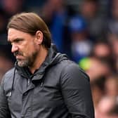 LEEDS, ENGLAND - AUGUST 06: Manager Daniel Farke of Leeds United looks on during the Sky Bet Championship match between Leeds United and Cardiff City at Elland Road on August 06, 2023 in Leeds, England. (Photo by Alex Caparros/Getty Images)