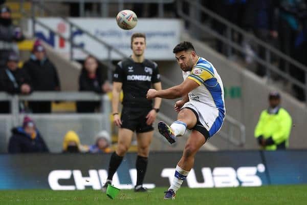 Rhyse Martin has landed 24 of his 28 attempts at goal in Super League this year, a success mrate of 85.71 per cent. Picture by John Clifton/SWpix.com.