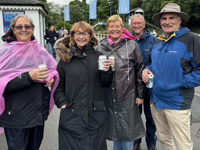 Smiles all round