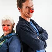 Dame Judi Dench and Benedict Cumberbatch have launched this year’s Red Nose Day fundraising campaign (Photo: Jacqui Black/Comic Relief)