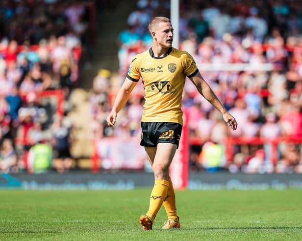 Jenson Windley drops out of Castleford Tigers' 21-man squad after a loan move to Widnes Vikings. Picture by Alex Whitehead/SWpix.com.