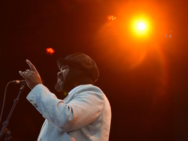 Gregory Porter gave an exceptional vocal performance