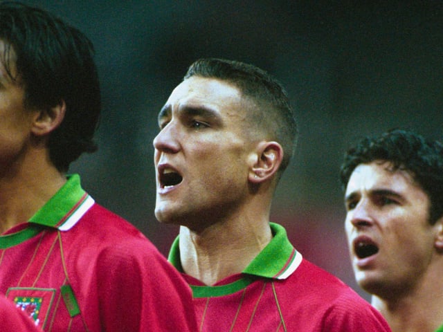Footballer turned Hollywood actor Vinnie Jones represented the club between 1989 and 1990 but left quite the impression during his stint at Elland Road - as he's done everywhere he's been. (Photo by Chris Cole/Getty Images)