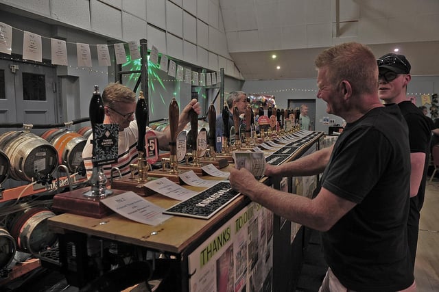 With 20 cask ales, a lager wall, fruity ciders, and a mix of gins and tonics, the festival catered to all tastes.