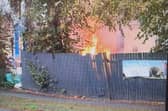 Arson suspected after fire outside former pub