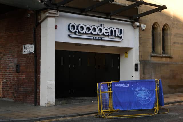 O2 Academy on Cookridge Street in Leeds city Centre. Picture: Jonathan Gawthorpe