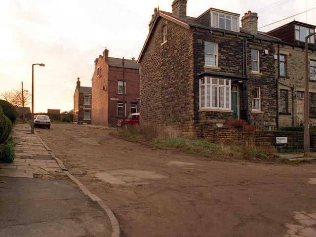 The Prospects area of Bramley pictured in December 1996.