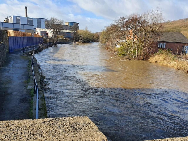 Charles Gwaze shared this great photo of The river Aire.