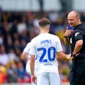 BOOST: For Leeds United winger Dan James, above, pictured speaking to referee Bobby Madley in this month's pre-season friendly against AS Monaco at York. 
Photo by Tim Goode/PA Wire.