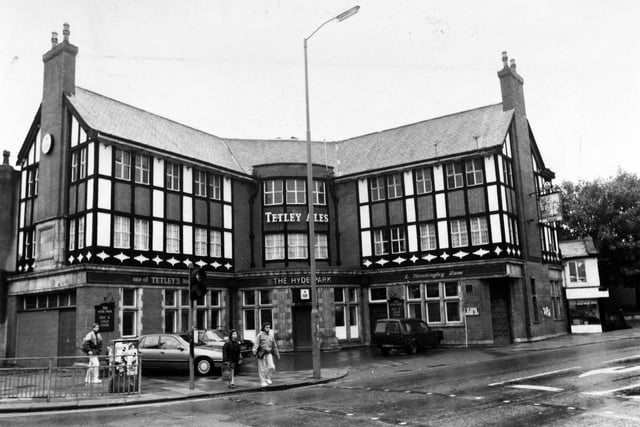 Did you enjoy a drink here back in the day? The Hyde Park on Headingley Lane pictured in October 1991.
