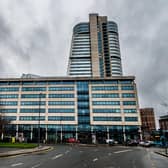 Residents of the city centre building have been told works revealed a small section of the residential area do not meet building regulations for safety. Image: James Hardisty