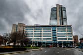 Residents of the city centre building have been told works revealed a small section of the residential area do not meet building regulations for safety. Image: James Hardisty