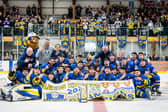 CHAMPIONS: Leeds Knights will bid for a fourth NIHL National title in 2025-26. Picture: Ben Gordon/Knights Media.