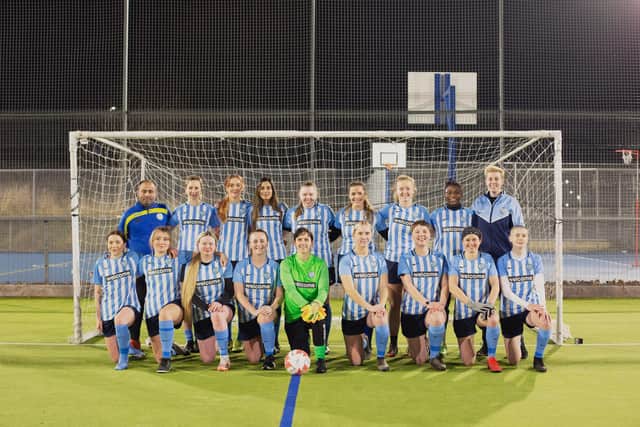 Leeds Hyde Park FC’s women+ team will be cheering on the Lionesses tonight