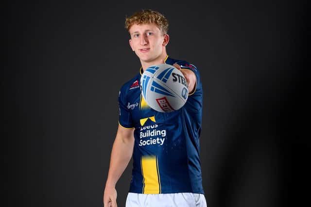 Zak Lloyd has been drafted into Leeds Rhinos' 21-man squad. Picture by Allan McKenzie/SWpix.com.
