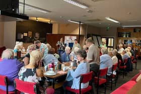 Burmantofts Senior Action has been caring for its residents for more than 25 years. It is now looking to expand its services. Pictured are some of the residents at a weekly lunch.