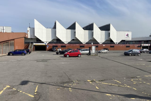 Middleton Grange Shopping Centre during lockdown in 2020.