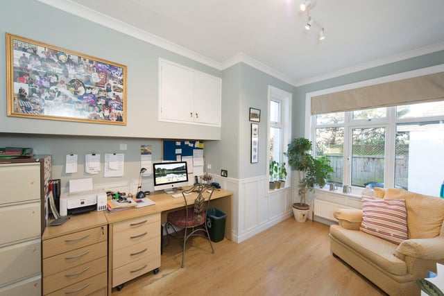 This office is perfect for working from home, but is an adaptable space within the property.