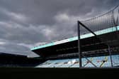 LEEDS, ENGLAND - APRIL 25: General view inside the stadium prior to the Premier League match between Leeds United and Leicester City at Elland Road on April 25, 2023 in Leeds, England. (Photo by Michael Regan/Getty Images)