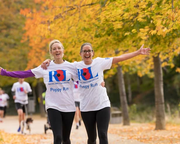 The Royal British Legion is bringing its Poppy Run to Temple Newsam in Leeds.