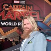 The actor, known for roles in Captain Marvel and Eddie the Eagle, was a keen footballer in his youth.