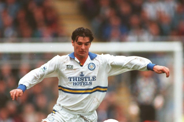 One of the finest to ever wear the white shirt, Gary Speed is a legend at Elland Road, and a title-winner to boot. An academy graduate who racked up over 250 appearances, Speed sadly passed away in 2011 aged 42. (Mandatory Credit: Clive Brunskill/ALLSPORT)
