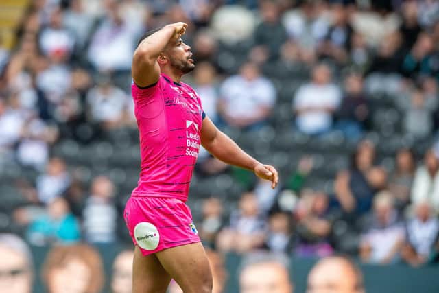 Rhinos captain Kruise Leeming. Picture by Bruce Rollinson.