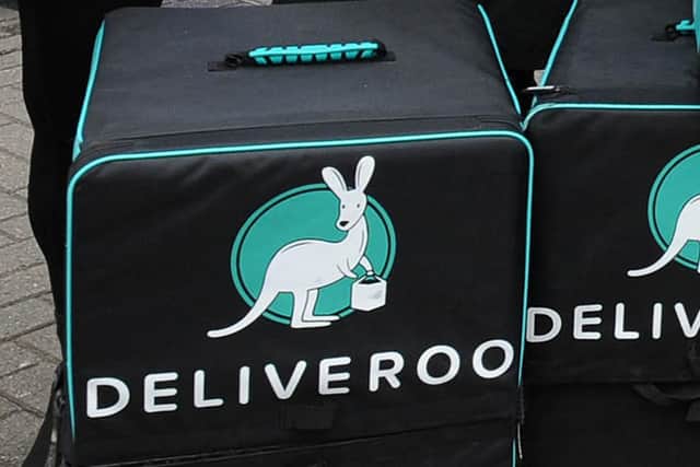 Cyclists working for Deliveroo in the centre of Leeds have been told to slow down (Photo by Rui Vieira/PA Wire)