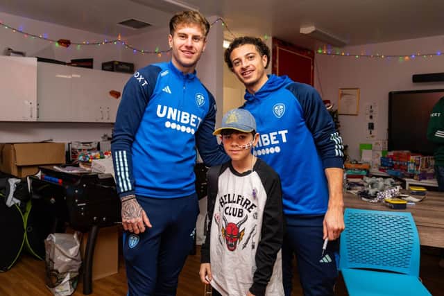 QUESTIONS TIME: For Leeds United pair Joe Rodon, left, and Ethan Ampadu.