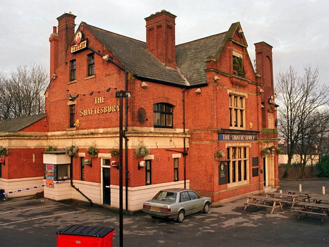The Shaftesbury on York Road. The pub closed in 2007 and was later demolished.