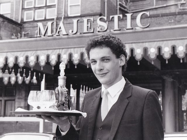 The likes of Egon Ronay and Robert Carrier were casting an eye over Harrogate waiter Nicholas Jennings in a national competition in March 1986. The 22-year-old head waiter at the Majestic Hotel was bidding to become Young Waiter of the Year. He had to serve a meal to four celebrities at the Grosvenor House Hotel in London. He began as a part-time waiter in his native Buxton at the age of 14 and had worked at hotels in Guernsey and the Lake District.
