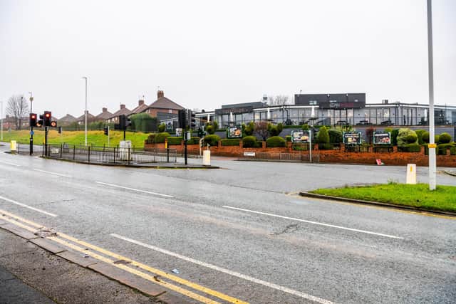 General view of Scott Hall Road at the junction of Buslingthorpe Road, close to where a man in his 50s has died after a three-car crash (Photo by James Hardisty/National World)