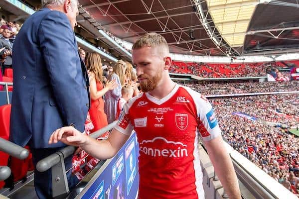 New Tigers signing Rowan Milnes was a Wembley runner-up this year with Hull KR. Picture by Allan McKenzie/SWpix.com.
