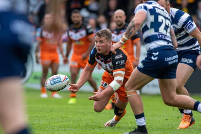 Adam Milner is suspended for Tigers' game at Huddersfield. Picture by Bruce Rollinson.