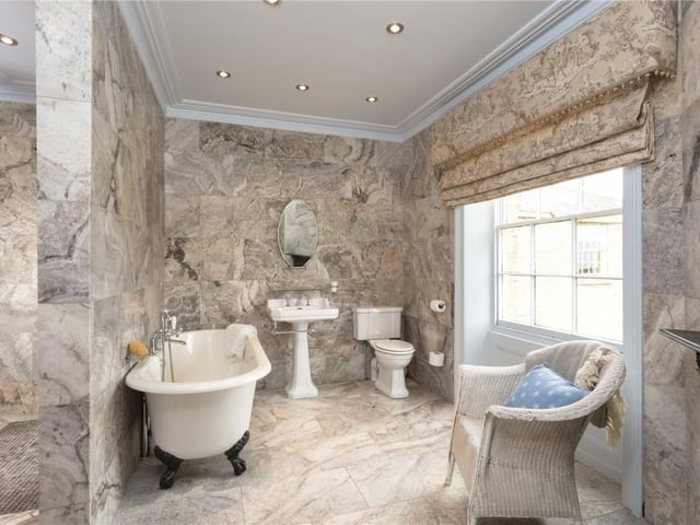 There are a total of ten bathrooms across the property, ranging from en-suites to grand family bathrooms.