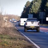 The A64 near the Hopgrove Roundabout, York. PIC: Simon Hulme