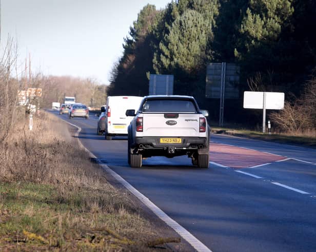 The A64 near the Hopgrove Roundabout, York. PIC: Simon Hulme