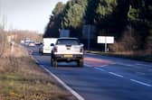 The A64 near the Hopgrove Roundabout, York. PIC: Simon Hulme